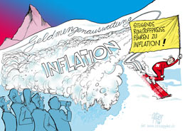 Papiergeld, Zentralbanken, Nationalbanken, SNB, Geld, Gold, Silber, Inflation